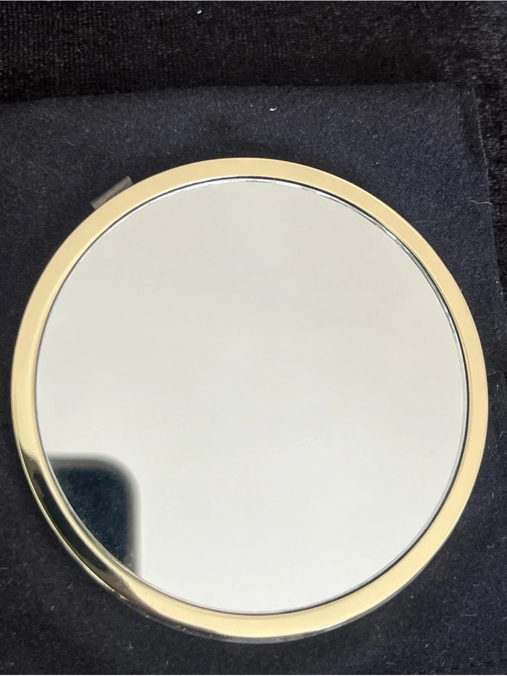Bvlgari Gold-Tone Serpenti Compact Mirror